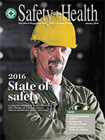 Safety+Health 2016 cover