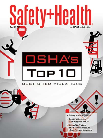 April 2021 -- Safety+Health