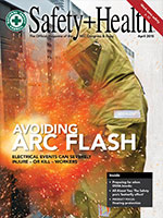 April 2015 cover -- Safety+Health magazine