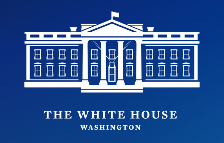 White house briefing room logo