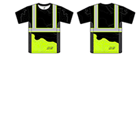 SafetyShirtz SS360º Topography Enhanced Visibility Reflective T-Shirt