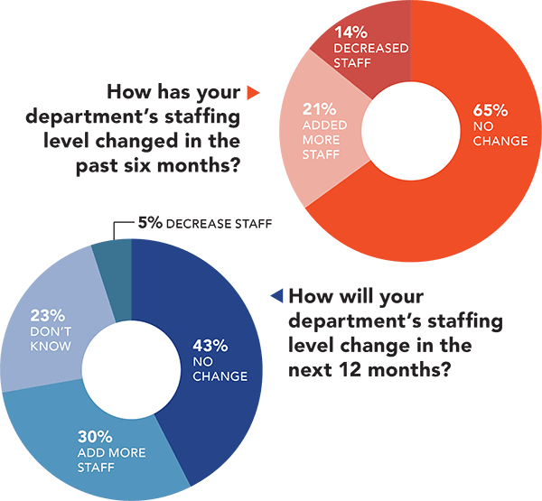 Chart: Your department's staffing