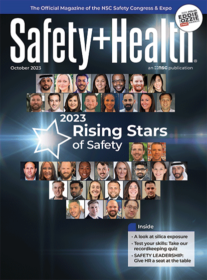 October 2023 Safety+Health cover