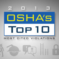 2013 OSHA's Top 10