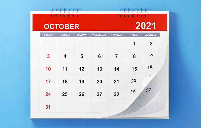 October 2021