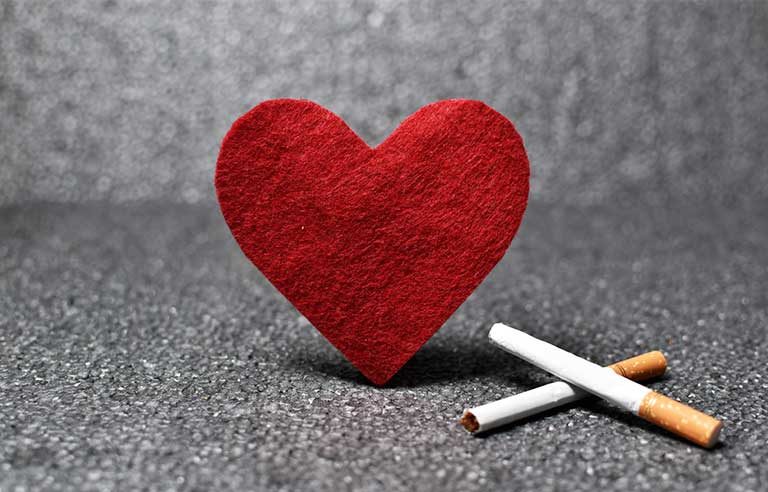 heart and smoking
