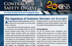 Contractor Safety Digest