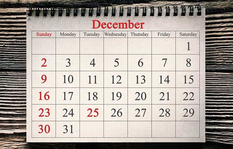 Dec. calendar