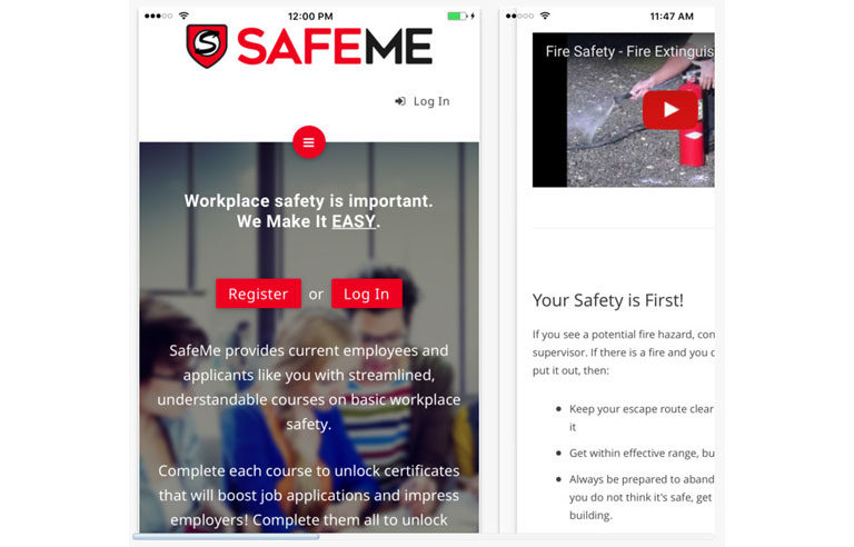 SafeMe app