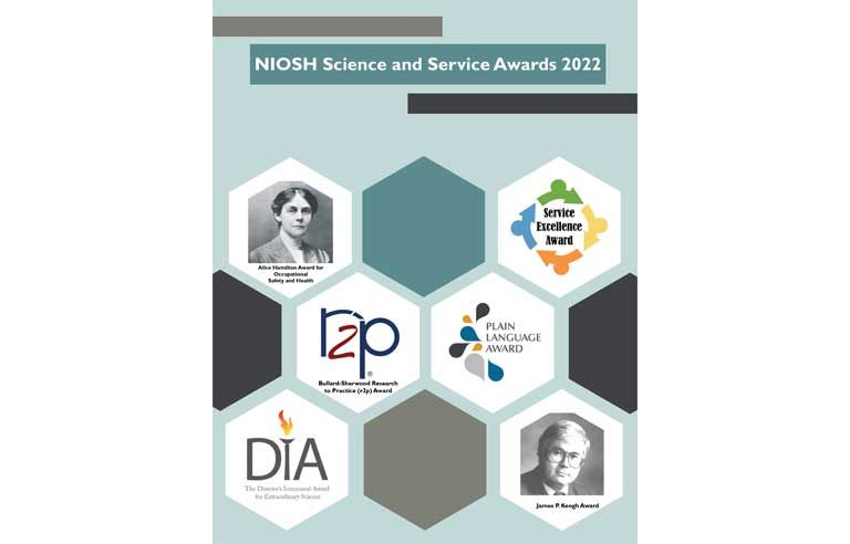NIOSH Science and Service Awards: Agency honors scientists, researchers | 2022-06-10