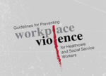 OSHA report cover: Guidelines for Preventing Workplace Violence for Healthcare and Social Service Workers