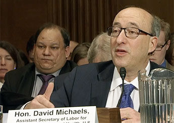 David Michaels testifies
