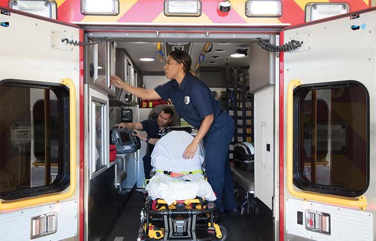 firefighter ambulance