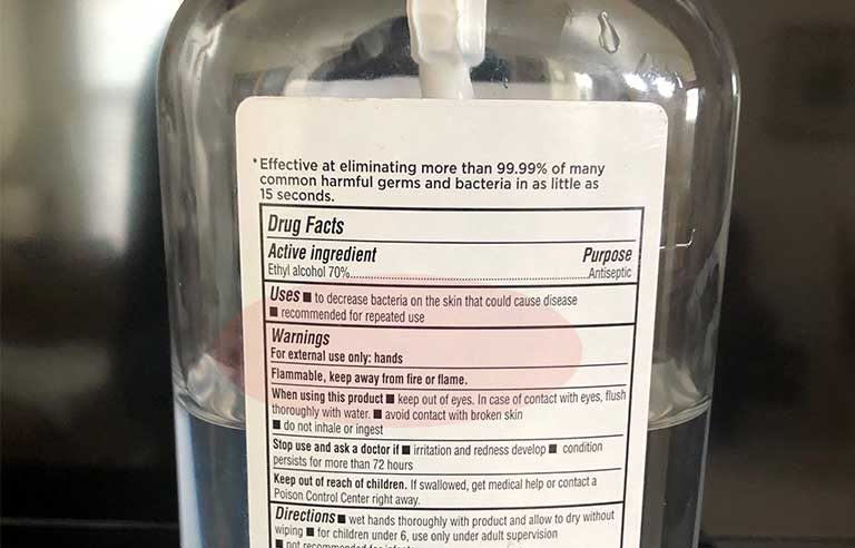 sanitizer-warning