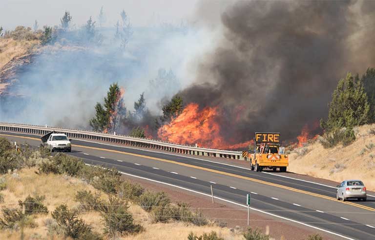 highway-fire