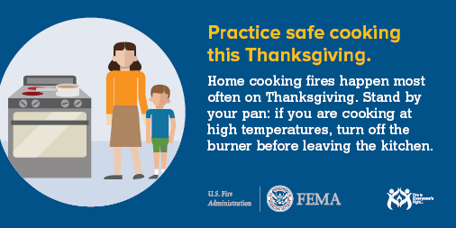 Practice safe cooking