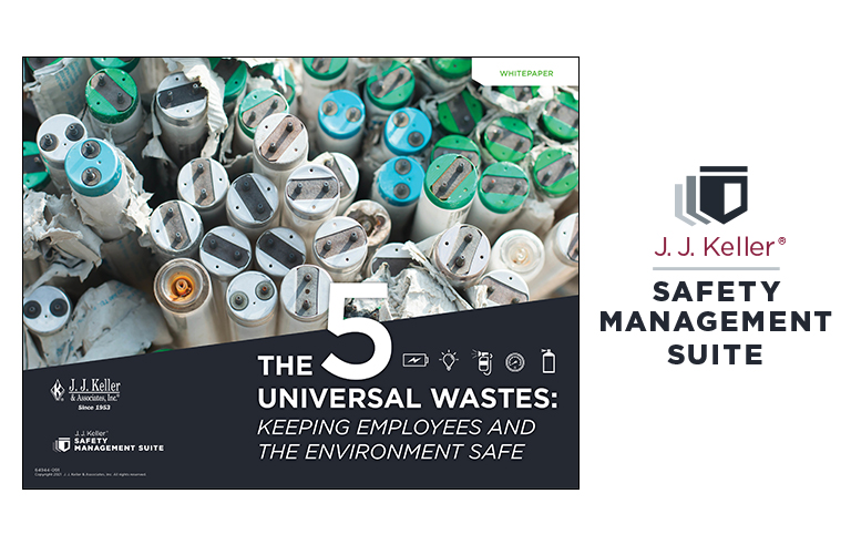 White paper: The 5 Universal Wastes