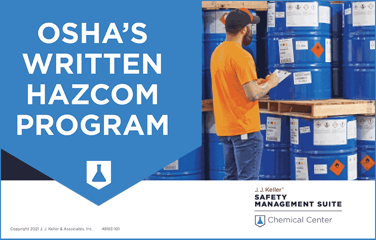 OSHA’s Written Hazcom Program: Are You in Compliance?