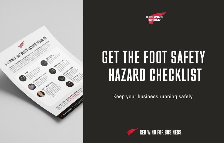 Red Wing White Paper: Foot Safety Hazard Checklist