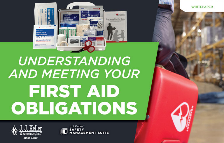 Your First Aid Obligations