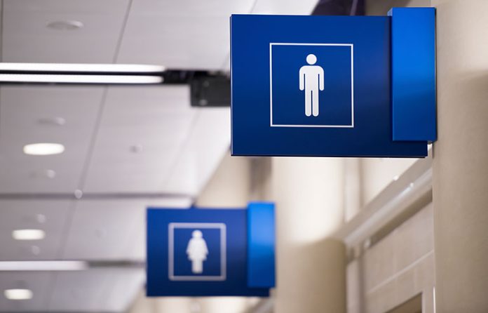 Bathroom signs