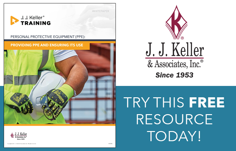 White paper: Providing PPE and Ensuring Its Use White paper: Providing PPE and Ensuring Its Use