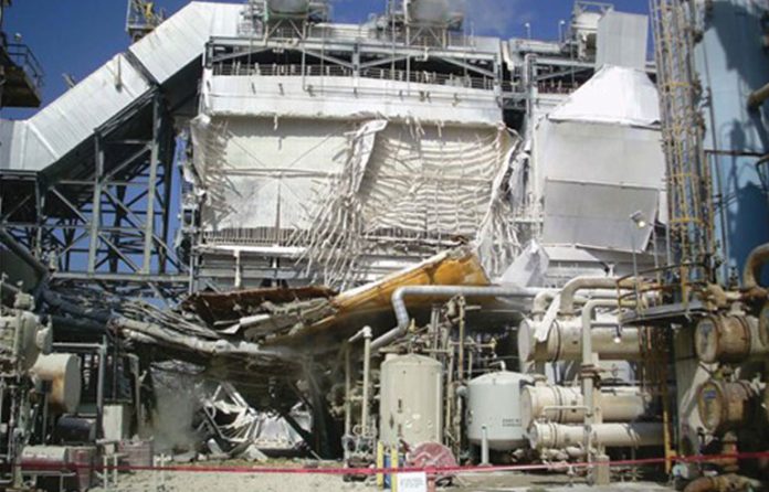Exxon Refinery explosion