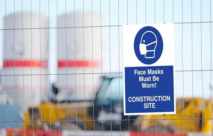 Face mask sign