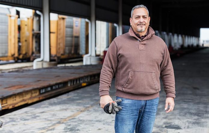 Latino worker