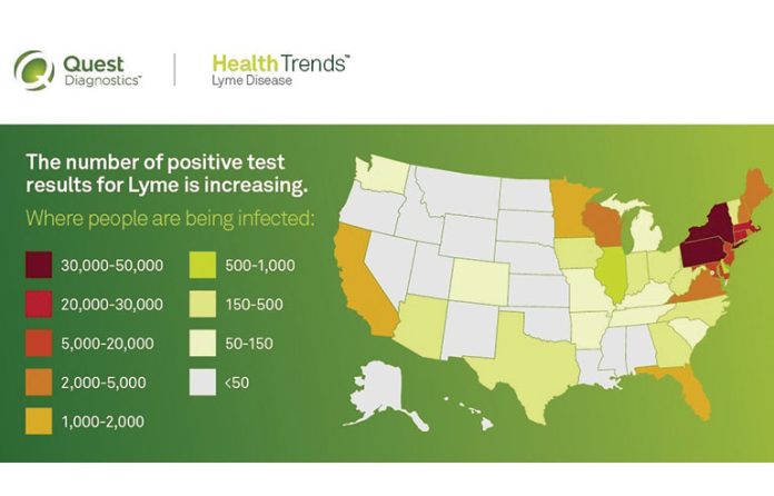 lyme disease map