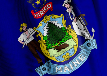 Maine flag