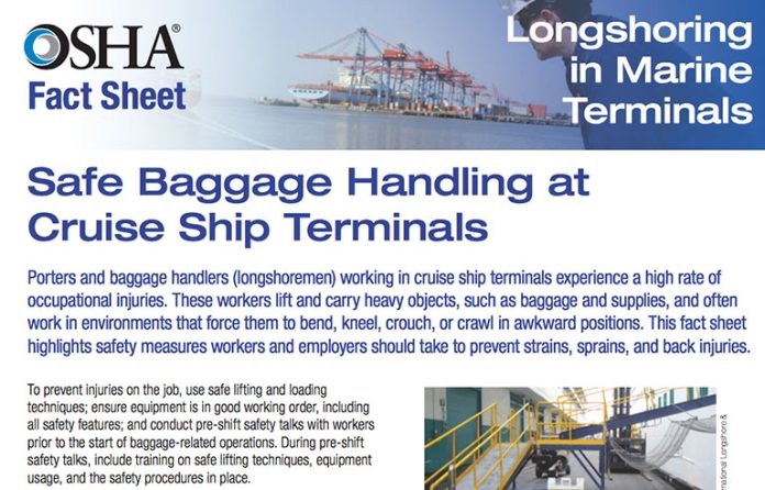 OSHA fact sheet longshoring