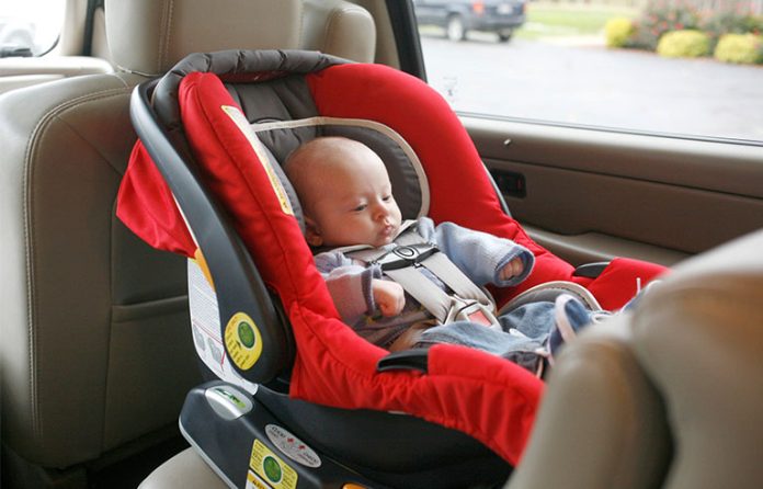 baby in car seat