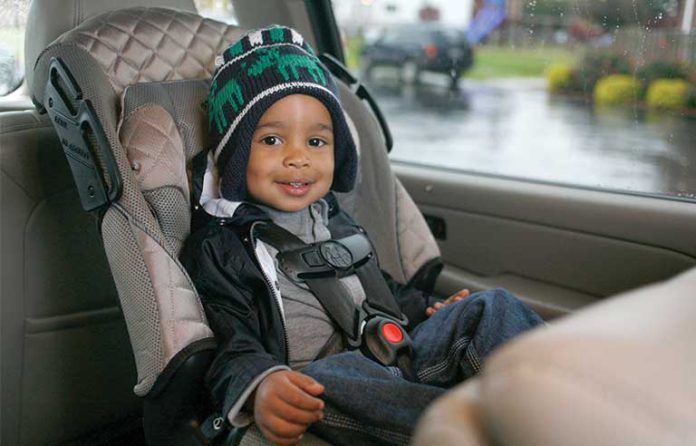 baby in carseat