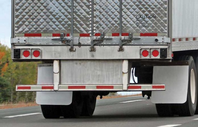 back of truck