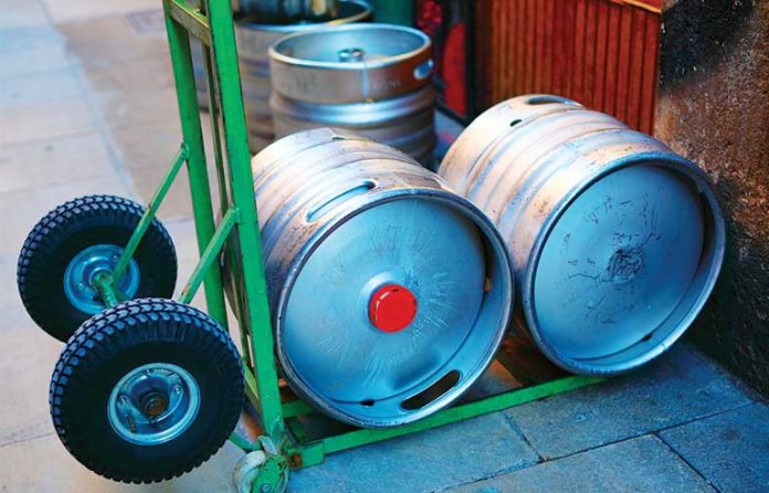 beer kegs