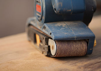 sanding