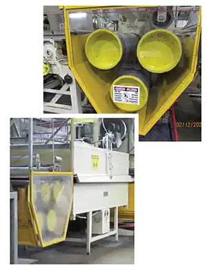Enclosed rollers