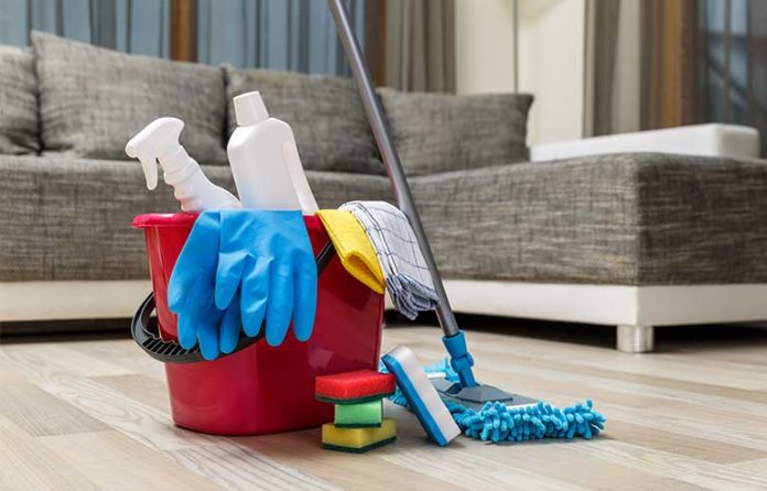 cleaning supplies