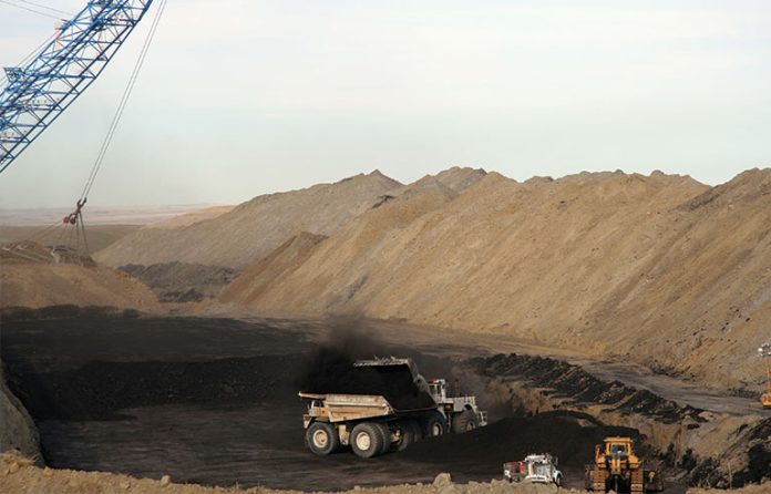 coal trucks