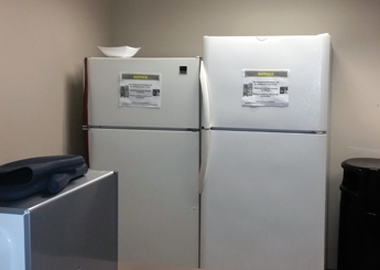 company fridge