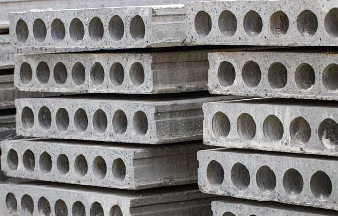 concrete slabs