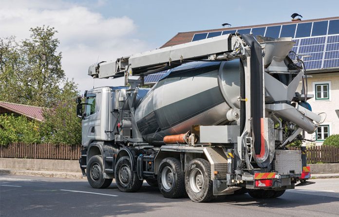 concrete truck