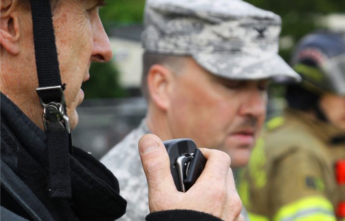 disaster drill communications