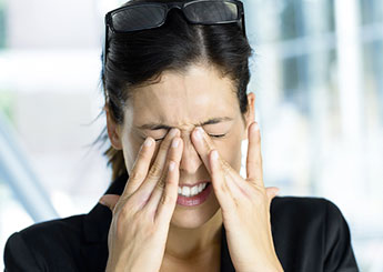 dry eyes
