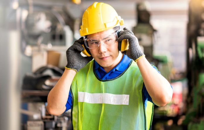 Hearing protection ear muffs