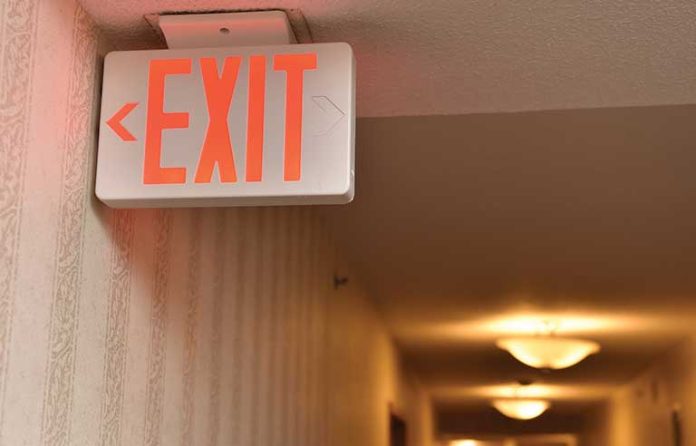 exit sign