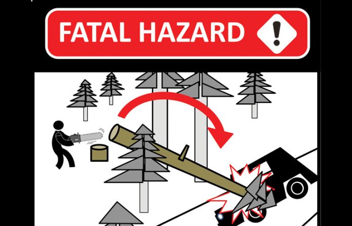 fall hazard