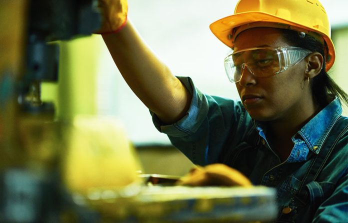 female worker manufacture