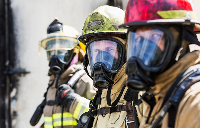 3 firefighters